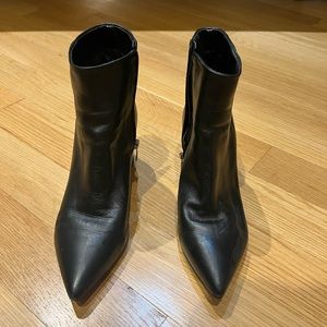 Marc Fisher black booties